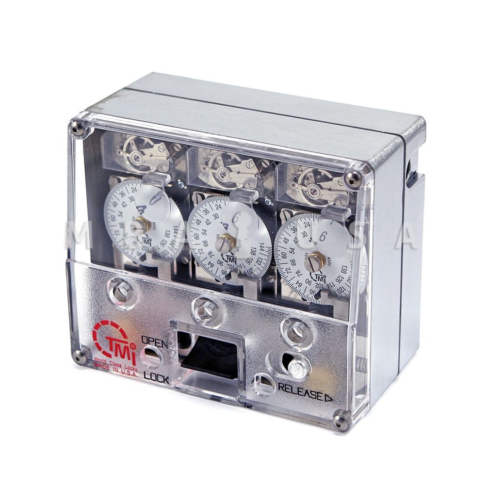 A three-movement time lock